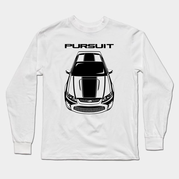 Ford FPV Pursuit UTE - Black Stripe Long Sleeve T-Shirt by V8social